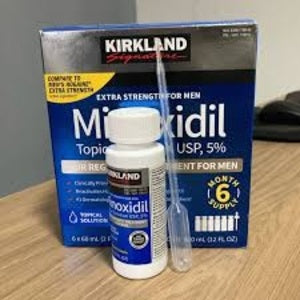 Kit 4 meses Minoxidil kirkland 5% original